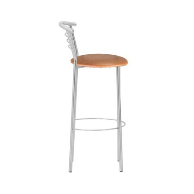 Scaun de bar Baroque Hoker, Aramiu piele ecologica [2]