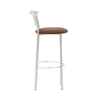 Scaun de bar Baroque Hoker, Maro piele ecologica [2]