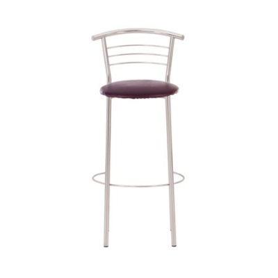 Scaun de bar Baroque Hoker, Mov piele ecologica [1]