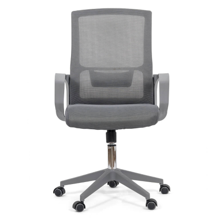 Scaun de bar Optima, gri, plasa [1]