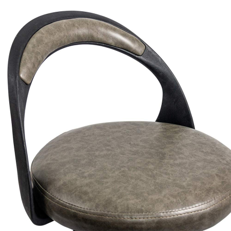 Scaun de birou Aeron 76, gri, piele ecologica [2]
