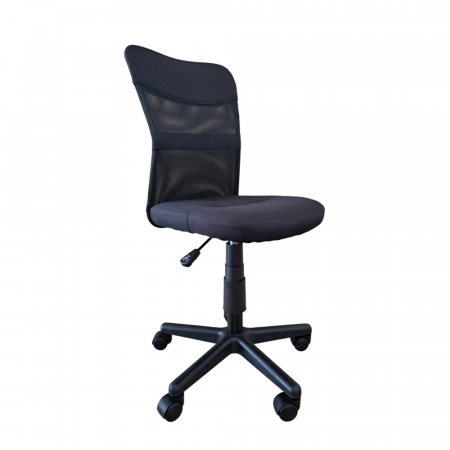 Scaune de birou - Scaun de birou CHEAP, textil+mesh, Negru