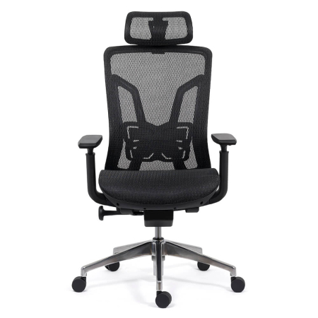 Scaun de birou Elite 130, negru, plasa [1]