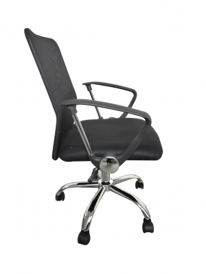 Scaun de birou ergonomic SHAN, Mesh, Negru [2]