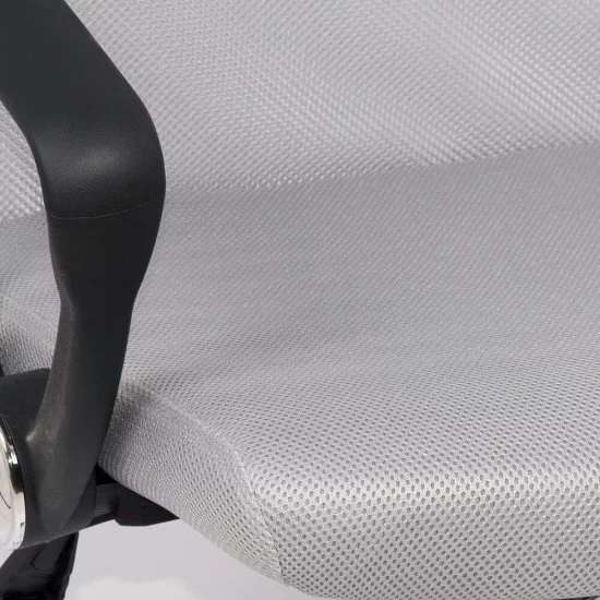 Scaun de birou ergonomic TAZZ Mesh/ piele ecologica Gri [3]