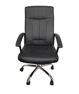 Scaune ergonomice - Scaun de birou ergonomic VITO, PU, Negru