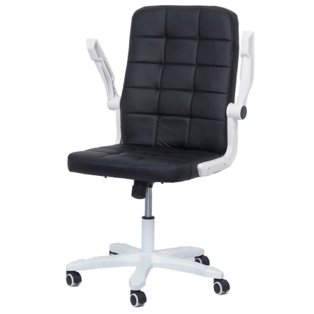 Scaun de birou Logan 71, negru, piele ecologica [1]