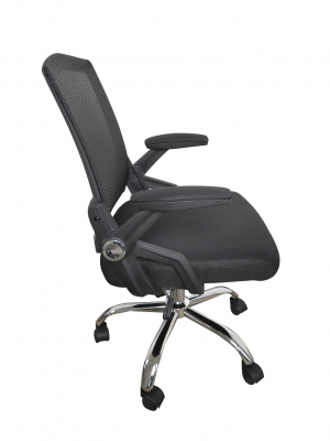 Scaun de birou LOMBARDO, Mesh, Negru [2]