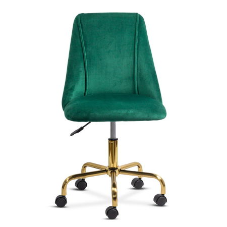 Scaun de birou Mercury, verde, catifea [1]