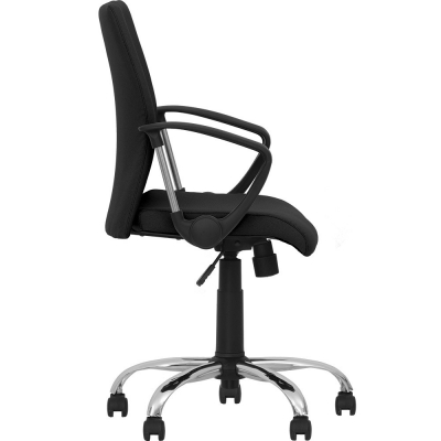 Scaun de birou NEO GTP CHROME, Negru stofa fiji [2]