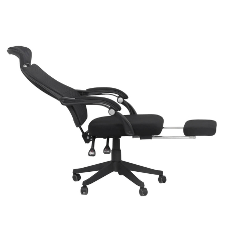 Scaun de birou Nexus, negru, plasa [1]