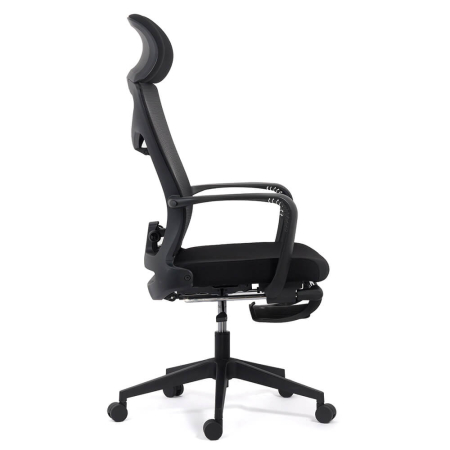 Scaun de birou Plus, negru, plasa [2]