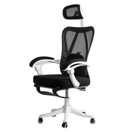 Scaun de birou Regal, negru, plasa [2]