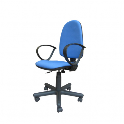 Scaun de birou SATURN GTP, Albastru deschis stofa fiji [1]