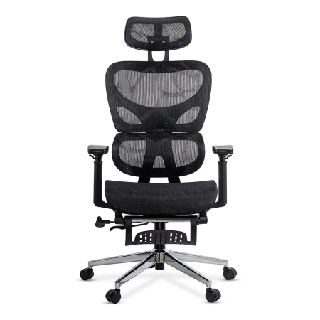 Scaun de birou Style 131, negru, plasa [2]
