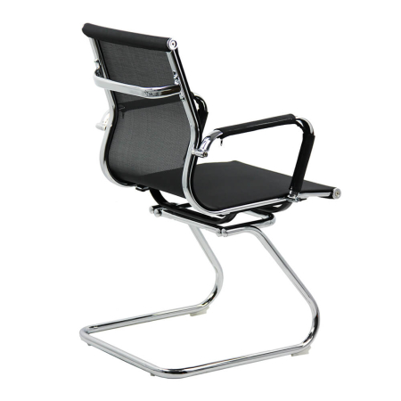 Scaun de birou Supreme 187, negru, plasa [1]