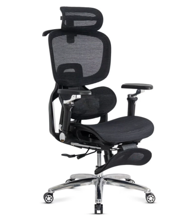 Scaune directoriale - Scaun de birou VISION, brate 4D, mesh respirabil, Negru