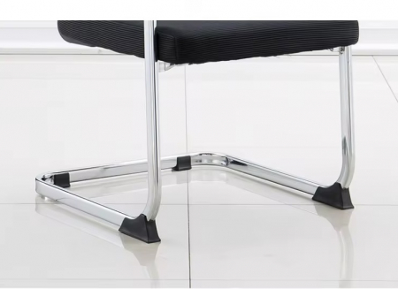 Scaun de vizitator ergonomic MARGO CF, Negru. Mesh/Textil [4]