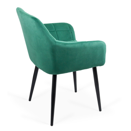 Scaun dining Camelia, verde, catifea [2]