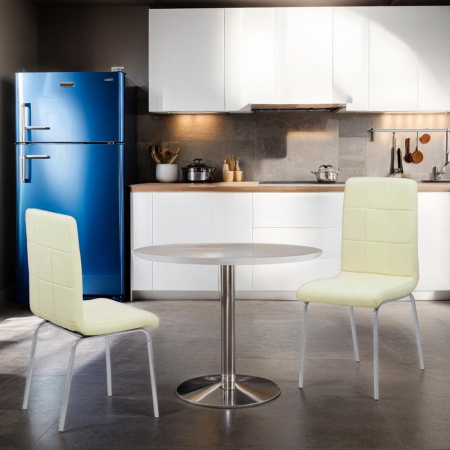 Scaun dining Hera, crem [2]