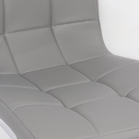 Scaun dining Iunia, gri, plastic [1]