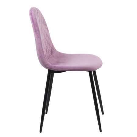 Scaun dining Olivia, mov, catifea [1]