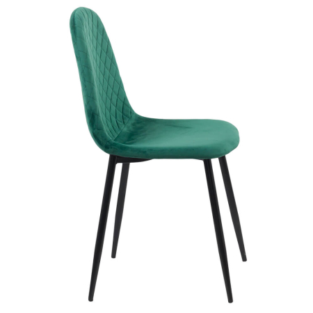 Scaun dining Olivia, verde, catifea [1]