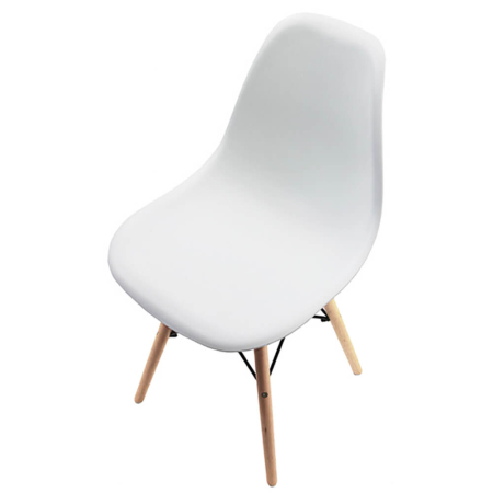 Scaun dining Raisa, alb, plastic [1]