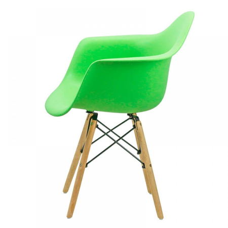 Scaun dining Sabina, verde, plastic [1]