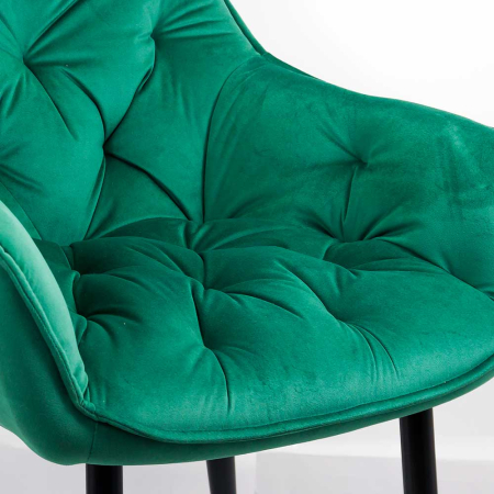 Scaun dining Sophia, verde, catifea [2]