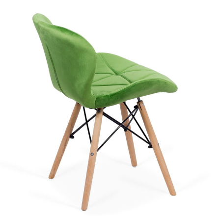 Scaun dining Talia, verde, catifea [2]