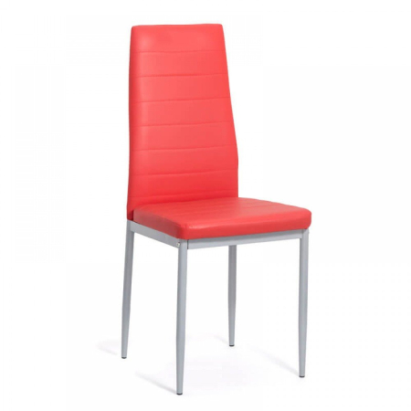 Scaune de bucatarie - Scaun dining Vera 183, rosu, piele ecologica
