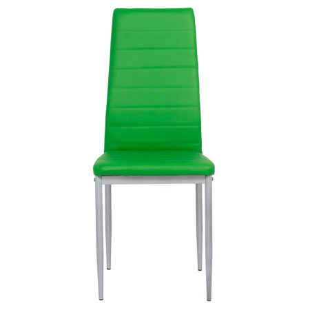 Scaun dining Vera 183, verde, piele ecologica [1]