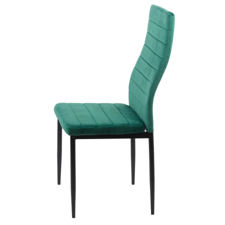 Scaun dining Vera, verde, catifea [1]