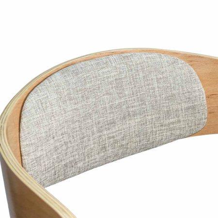 Scaun dining Zara, bej, stofa [1]