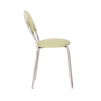 Scaun dinning / bucatarie Acvarium Plus, Oliv piele ecologica [2]