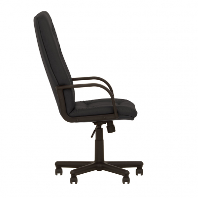 Scaun directorial BUSINESS, Negru piele ecologica [2]