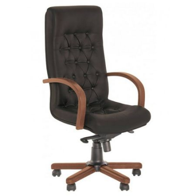 Scaune directoriale - Scaun directorial EMPEROR EXTRA , Negru piele naturala