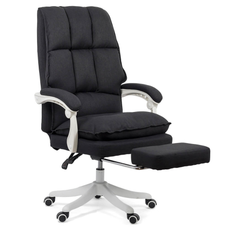 Scaun directorial Falcon 123, negru, stofa [2]