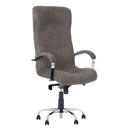 Scaune directoriale - Scaun directorial GERMINI Steel, textil microfibra, Gri