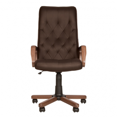 Scaun directorial HAVANA EXTRA, Brun inchis piele naturala [1]