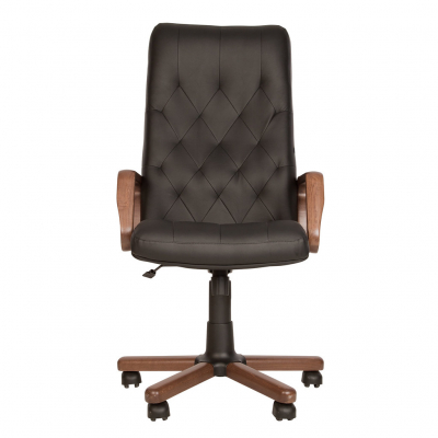 Scaun directorial HAVANA EXTRA, Negru piele naturala [1]
