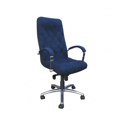 Scaun directorial HAVANA, Indigo stofa microfibre [1]
