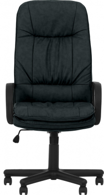 Scaun directorial HELLO, Negru piele ecologica [1]
