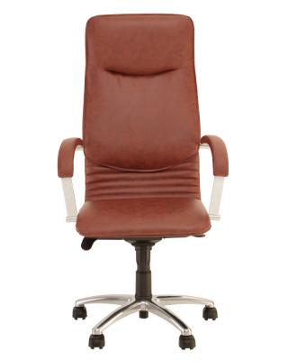 Scaune directoriale - Scaun directorial IDEA STEEL CHROME, Brun piele ecologica