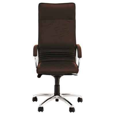 Scaun directorial OVATION, Brun inchis piele ecologica [2]