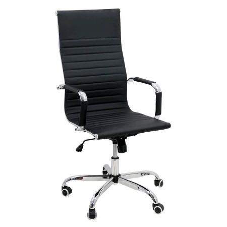 Scaune de birou - Scaun directorial Regal 189, negru, piele ecologica