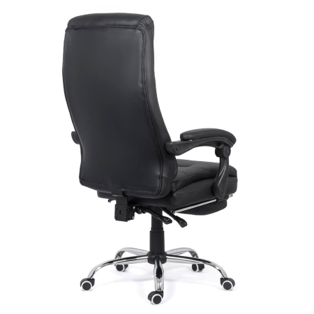 Scaun directorial Vega 110, negru, piele ecologica [2]