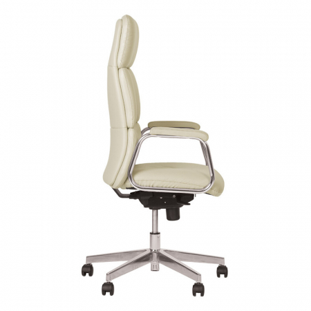 Scaun directorial VEGAS, Crem, piele ecologica [3]