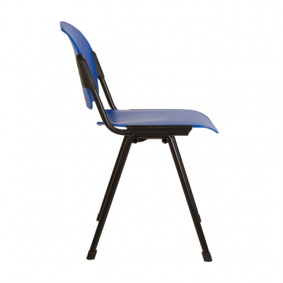 Scaun vizitator DELHI Black Plast, Albastru [2]